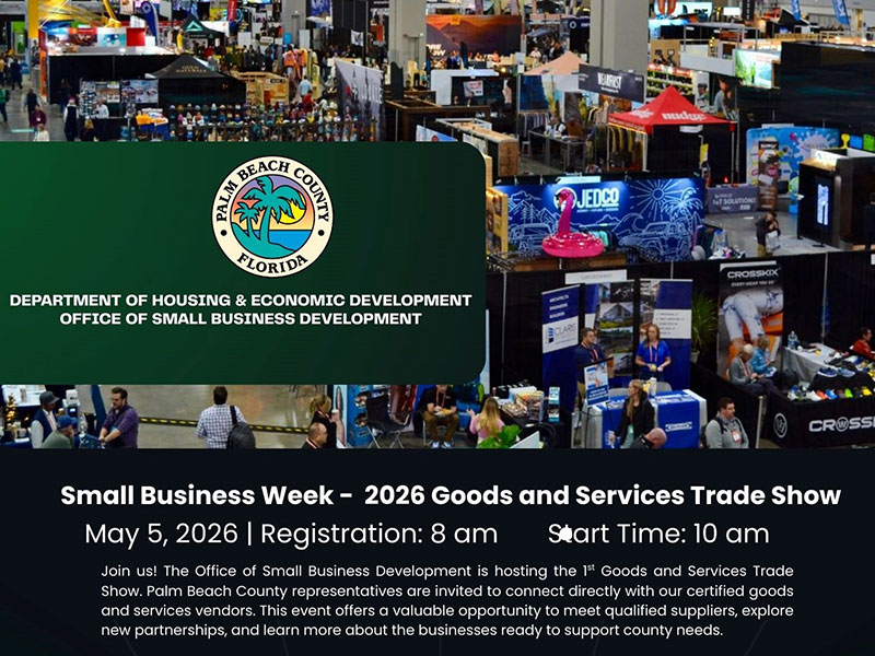 Goods and Services Trade Show - PBC Invite