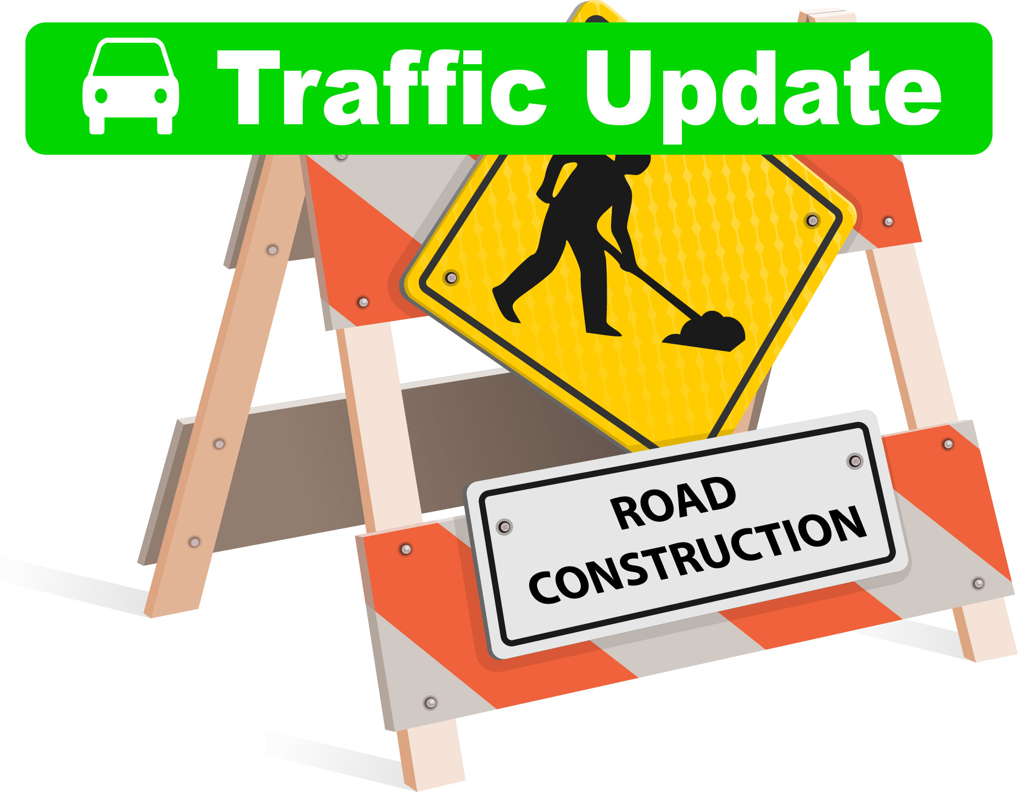 Road Construction Update sign image