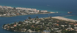 Aerial Picture of Lake Worth (Palm Beach) Inlet