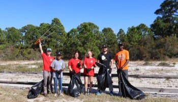 group of volunteers