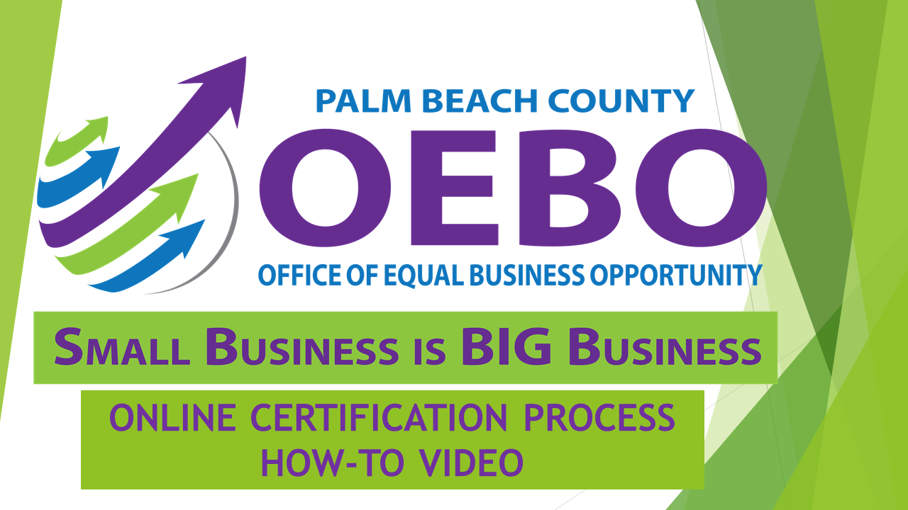online certification process how to OEBO graphic png