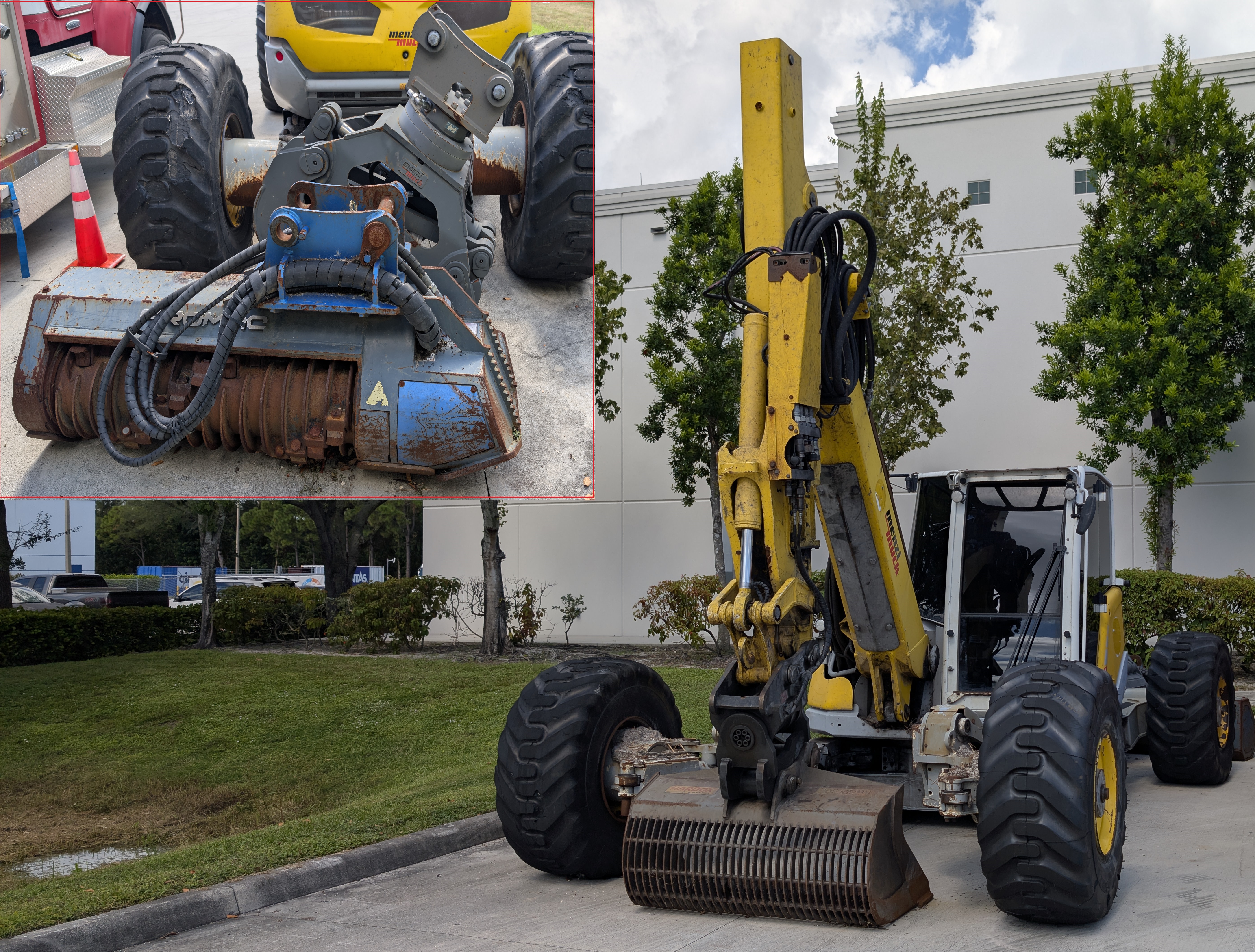 2019 MENZI MUCK M540 EXCAVATOR WITH ATTACHMENTS