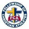 fellowship of christian athletes with artwork of a cross