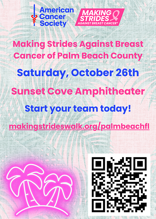 making strides against breast cancer