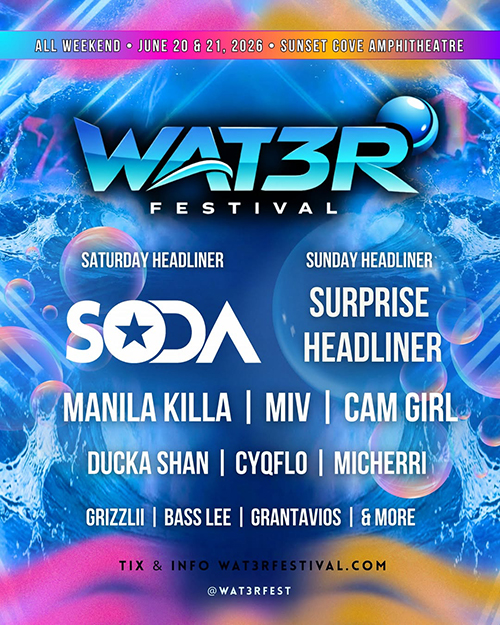 water festival event flyer