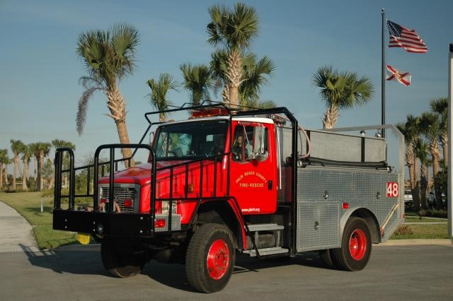 Type of Unit: Brush 
Station:  48 
Year Built:  1998 
Manufacturer:  3D 
Chassis:  Freightliner 4x4 
Water Capacity:  750 gallons  
Pump Rate:  500 gallons per minute