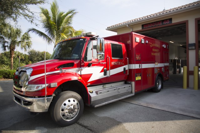 Type of Unit:  Rescue 
Station:  46 
Year Built:  2010 
Manufacturer:  Horton 
Chassis:  Freightliner FL-60 
