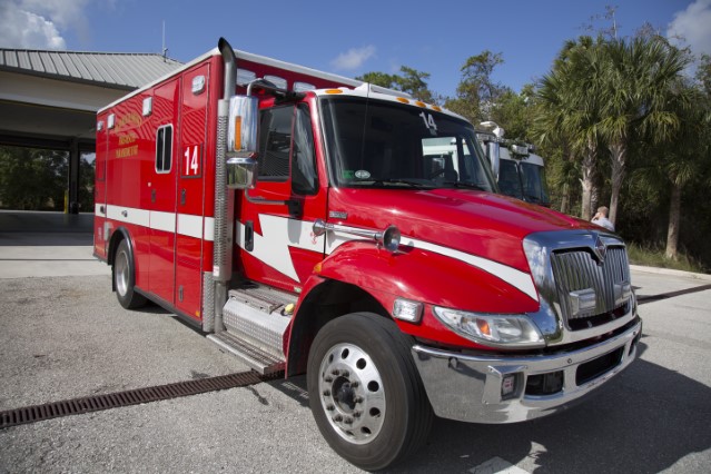 Type of Unit:  Rescue
Station:  14
Year Built:  2012
Manufacturer:  Horton
Chassis:  Freightliner FL-60
Water Capacity:  gallons 
Pump Rate:  gallons per minute 
 

Advanced Life Support (ALS)