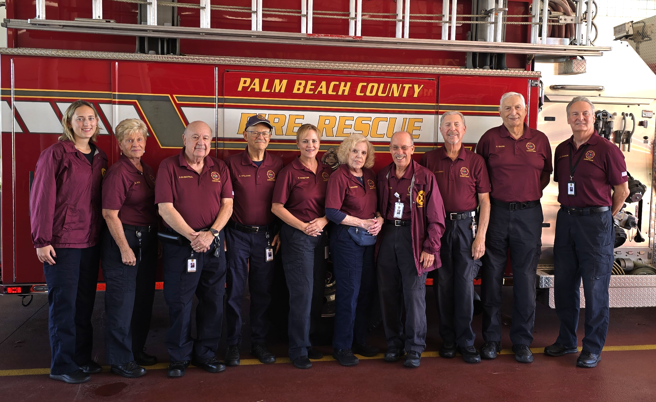 Group photo of the Cares Team