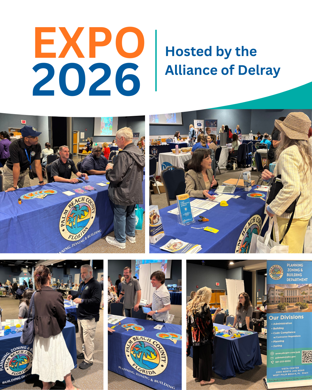 Alliance of Delray Residential Associations' annual “Get to Know Palm Beach County" Expo at the South County Civic Center in Delray Beach.