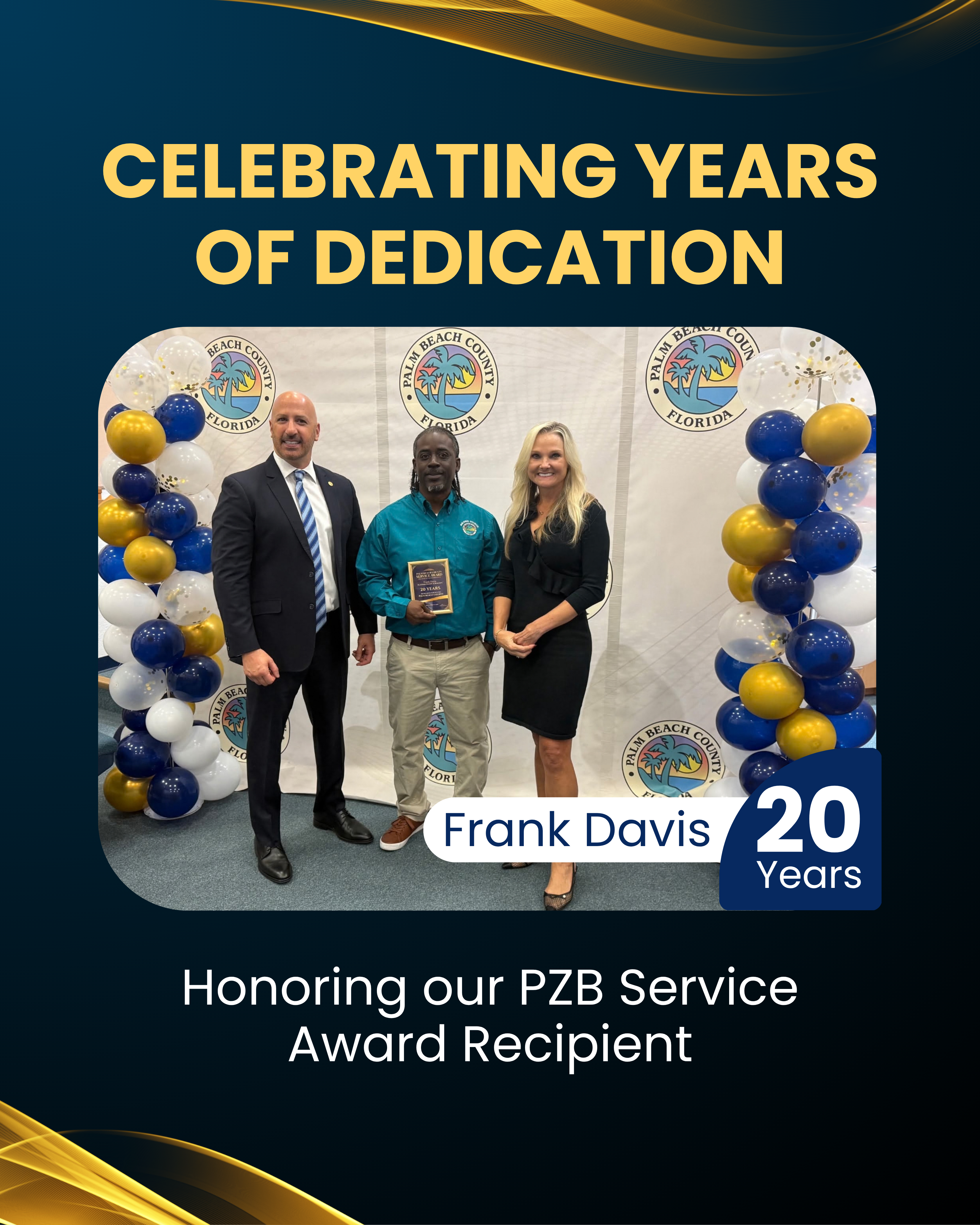 Frank Davis 20 Years
