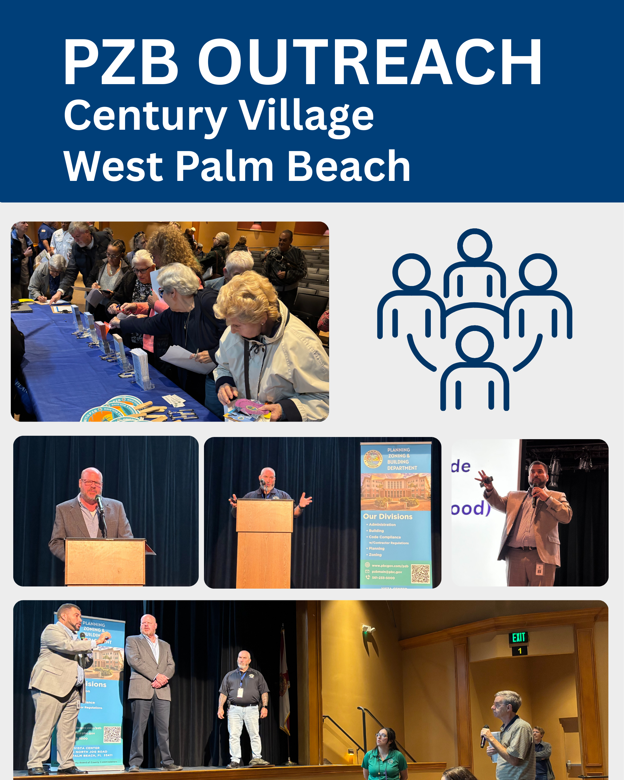 Big Thanks to the West Palm Beach Century Village Community!