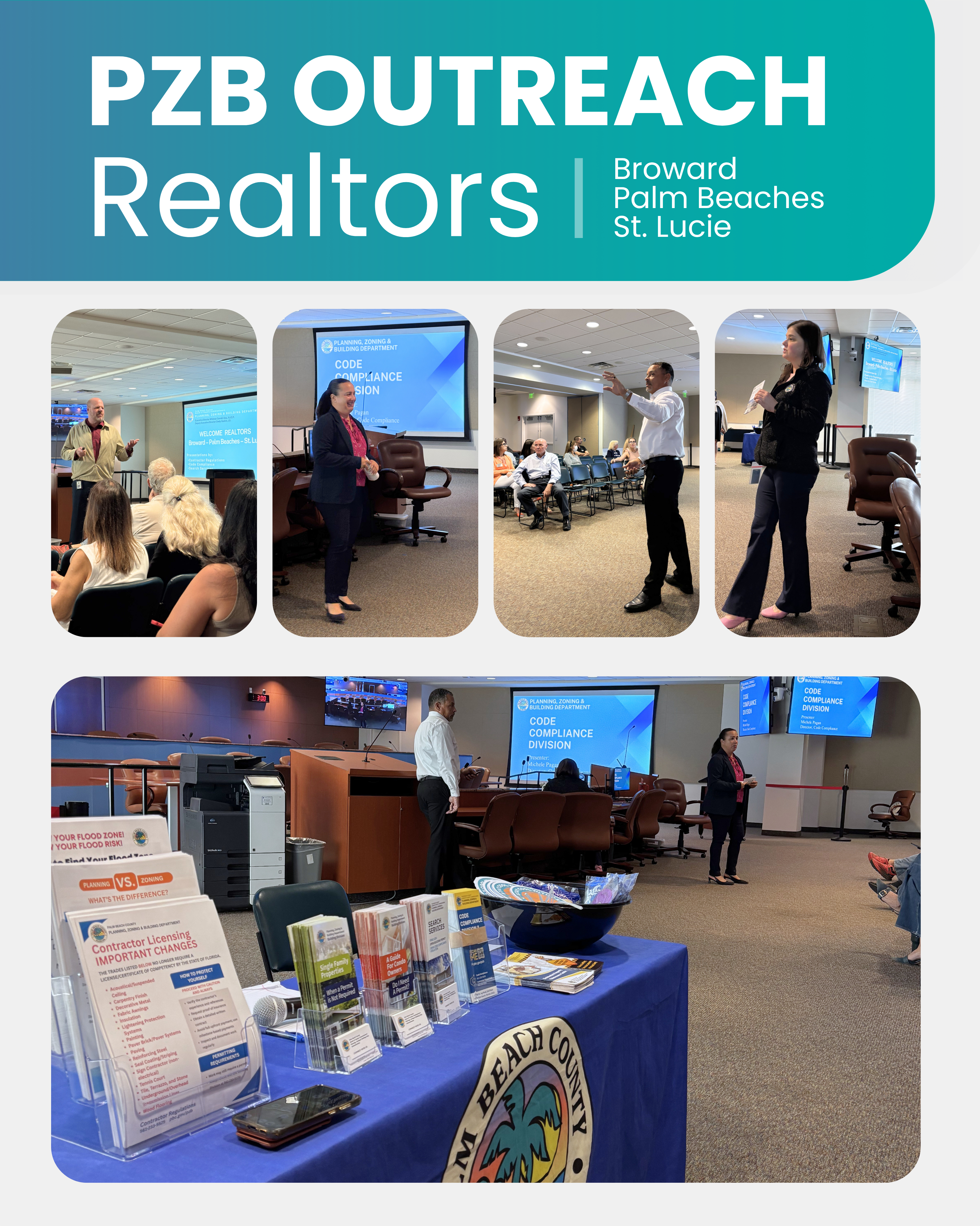 PZB Realtors Outreach Broward Palm Beaches St. Lucie