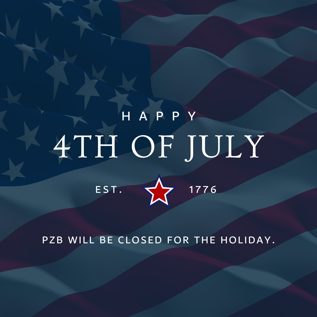 Closed for July 4th. Wishing everyone a safe and meaningful Independence Day. 