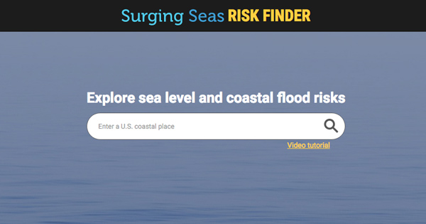Thumbnail of Climate Centrals Surging Seas Risk Finder
