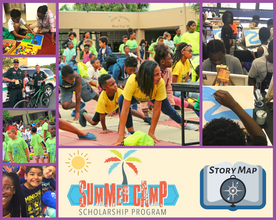Summer Camp Images and Scholarship Program